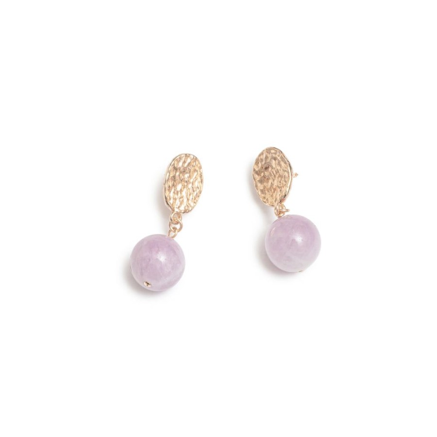 Bijoux Beblue Bijoux | Boucles D' Eilles1573 - Lilac Bloom