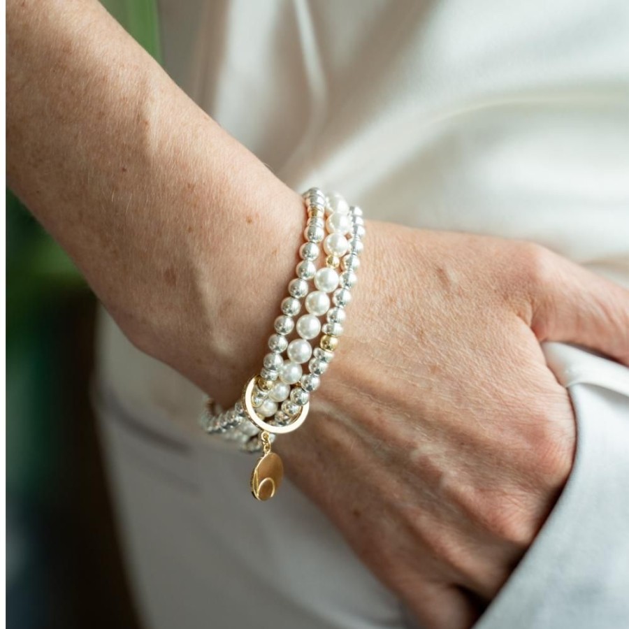 Bijoux Beblue Bijoux | Bracelet Be Essential Blanc