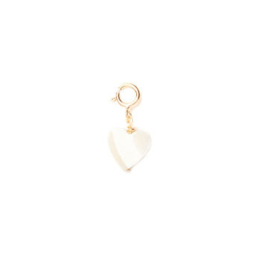 Bijoux Beblue Bijoux | Breloque Big Heart En Nacre